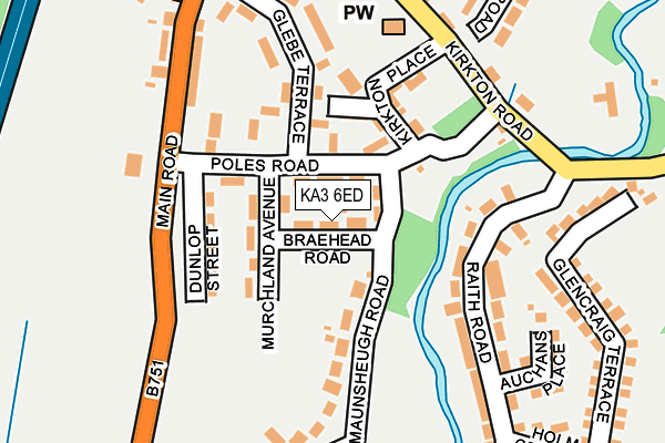 KA3 6ED map - OS OpenMap – Local (Ordnance Survey) KA3 6ED map - OS OpenMap – Local (Ordnance Survey)