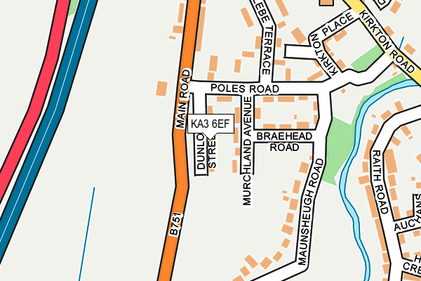 KA3 6EF map - OS OpenMap – Local (Ordnance Survey) KA3 6EF map - OS OpenMap – Local (Ordnance Survey)