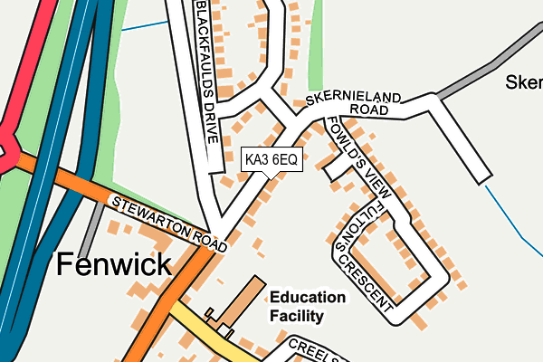 KA3 6EQ map - OS OpenMap – Local (Ordnance Survey) KA3 6EQ map - OS OpenMap – Local (Ordnance Survey)