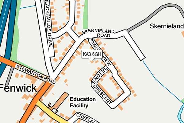 KA3 6GH map - OS OpenMap – Local (Ordnance Survey) KA3 6GH map - OS OpenMap – Local (Ordnance Survey)