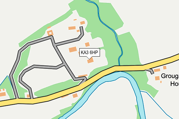 KA3 6HP map - OS OpenMap – Local (Ordnance Survey) KA3 6HP map - OS OpenMap – Local (Ordnance Survey)