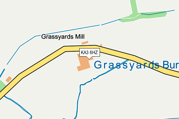 KA3 6HZ map - OS OpenMap – Local (Ordnance Survey)
