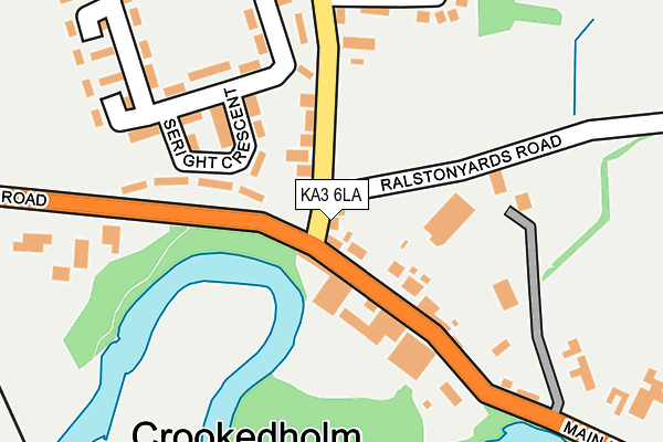 KA3 6LA map - OS OpenMap – Local (Ordnance Survey) KA3 6LA map - OS OpenMap – Local (Ordnance Survey)