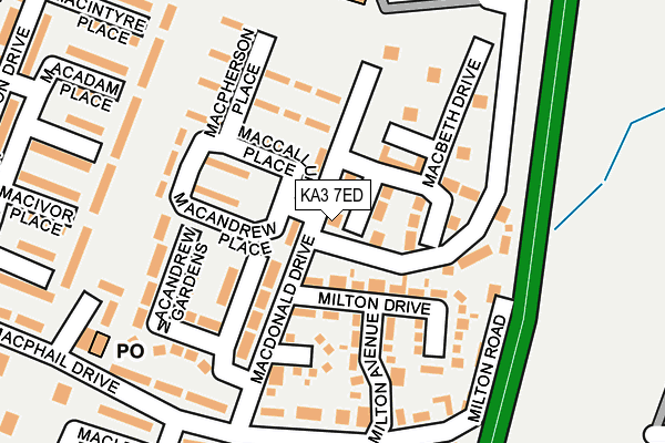 KA3 7ED map - OS OpenMap – Local (Ordnance Survey) KA3 7ED map - OS OpenMap – Local (Ordnance Survey)