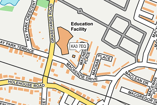 KA3 7EQ map - OS OpenMap – Local (Ordnance Survey) KA3 7EQ map - OS OpenMap – Local (Ordnance Survey)