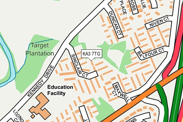 KA3 7TG map - OS OpenMap – Local (Ordnance Survey) KA3 7TG map - OS OpenMap – Local (Ordnance Survey)
