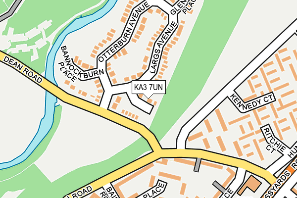 KA3 7UN map - OS OpenMap – Local (Ordnance Survey) KA3 7UN map - OS OpenMap – Local (Ordnance Survey)