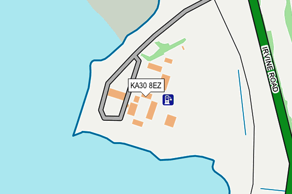 KA30 8EZ map - OS OpenMap – Local (Ordnance Survey) KA30 8EZ map - OS OpenMap – Local (Ordnance Survey)