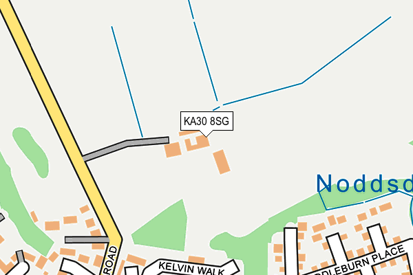 KA30 8SG map - OS OpenMap – Local (Ordnance Survey) KA30 8SG map - OS OpenMap – Local (Ordnance Survey)