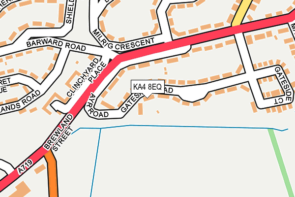 KA4 8EQ map - OS OpenMap – Local (Ordnance Survey) KA4 8EQ map - OS OpenMap – Local (Ordnance Survey)