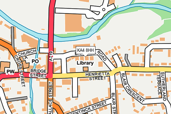 KA4 8HH map - OS OpenMap – Local (Ordnance Survey) KA4 8HH map - OS OpenMap – Local (Ordnance Survey)