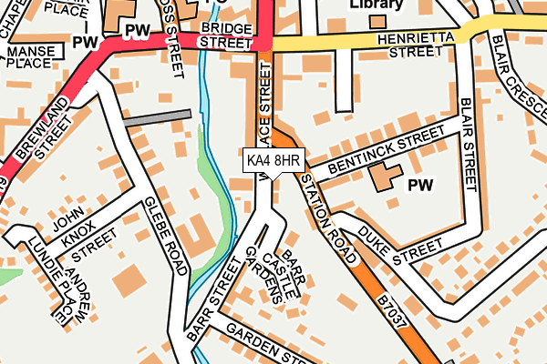 KA4 8HR map - OS OpenMap – Local (Ordnance Survey) KA4 8HR map - OS OpenMap – Local (Ordnance Survey)