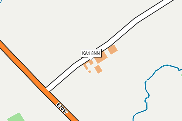 KA4 8NN map - OS OpenMap – Local (Ordnance Survey) KA4 8NN map - OS OpenMap – Local (Ordnance Survey)
