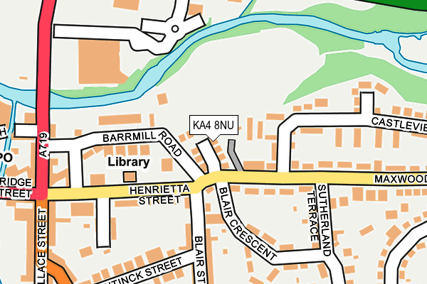 KA4 8NU map - OS OpenMap – Local (Ordnance Survey) KA4 8NU map - OS OpenMap – Local (Ordnance Survey)