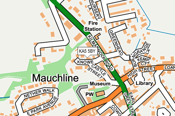 KA5 5BY map - OS OpenMap – Local (Ordnance Survey) KA5 5BY map - OS OpenMap – Local (Ordnance Survey)