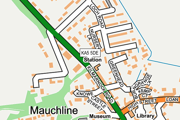 KA5 5DE map - OS OpenMap – Local (Ordnance Survey) KA5 5DE map - OS OpenMap – Local (Ordnance Survey)