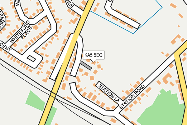 KA5 5EQ map - OS OpenMap – Local (Ordnance Survey) KA5 5EQ map - OS OpenMap – Local (Ordnance Survey)