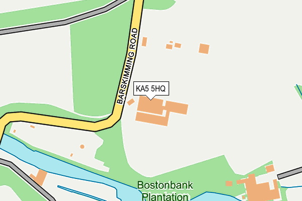 KA5 5HQ map - OS OpenMap – Local (Ordnance Survey) KA5 5HQ map - OS OpenMap – Local (Ordnance Survey)
