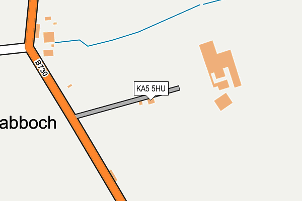 KA5 5HU map - OS OpenMap – Local (Ordnance Survey) KA5 5HU map - OS OpenMap – Local (Ordnance Survey)