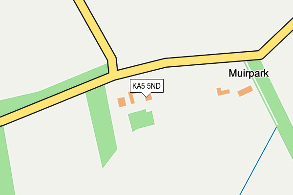 KA5 5ND map - OS OpenMap – Local (Ordnance Survey) KA5 5ND map - OS OpenMap – Local (Ordnance Survey)