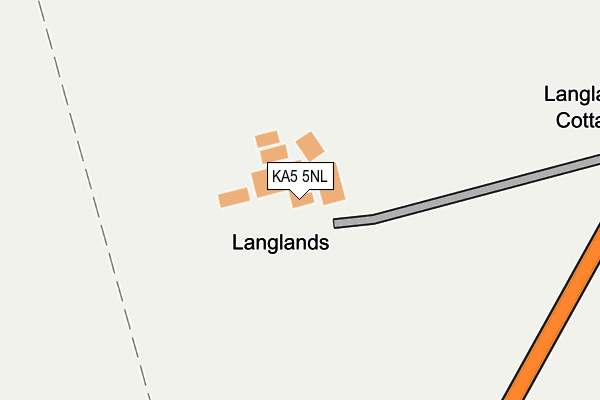 KA5 5NL map - OS OpenMap – Local (Ordnance Survey) KA5 5NL map - OS OpenMap – Local (Ordnance Survey)