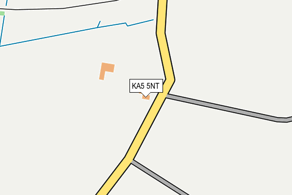 KA5 5NT map - OS OpenMap – Local (Ordnance Survey) KA5 5NT map - OS OpenMap – Local (Ordnance Survey)