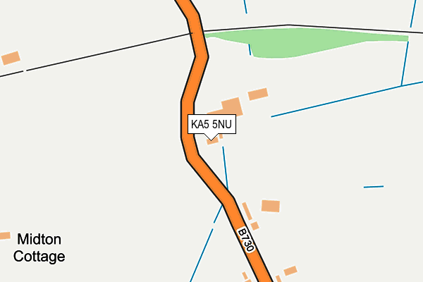 KA5 5NU map - OS OpenMap – Local (Ordnance Survey) KA5 5NU map - OS OpenMap – Local (Ordnance Survey)