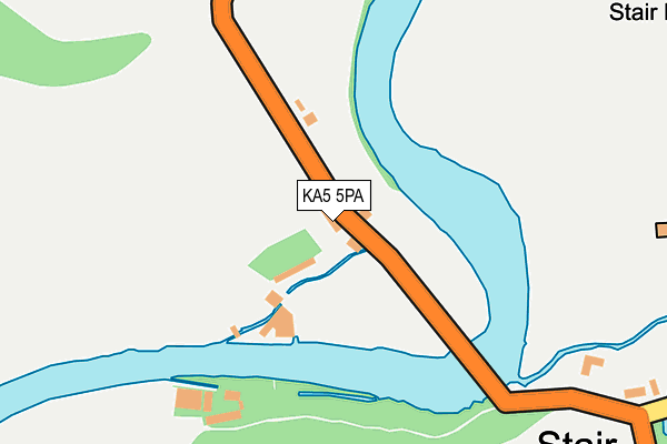 KA5 5PA map - OS OpenMap – Local (Ordnance Survey) KA5 5PA map - OS OpenMap – Local (Ordnance Survey)