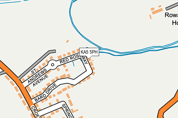 KA5 5PH map - OS OpenMap – Local (Ordnance Survey) KA5 5PH map - OS OpenMap – Local (Ordnance Survey)
