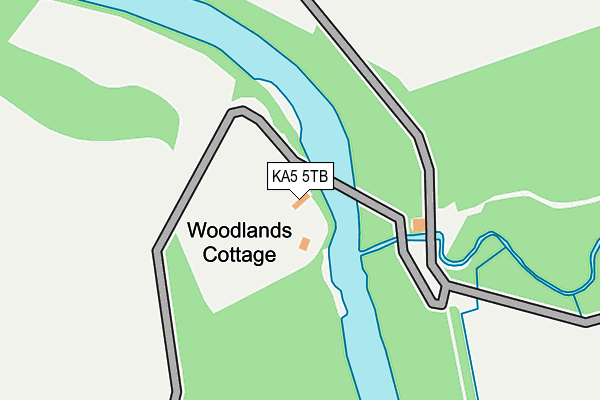 KA5 5TB map - OS OpenMap – Local (Ordnance Survey) KA5 5TB map - OS OpenMap – Local (Ordnance Survey)