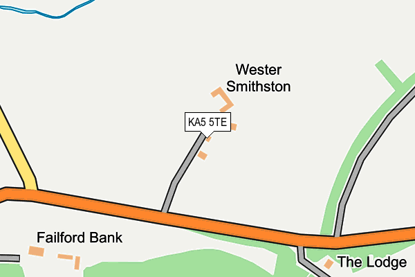 KA5 5TE map - OS OpenMap – Local (Ordnance Survey) KA5 5TE map - OS OpenMap – Local (Ordnance Survey)