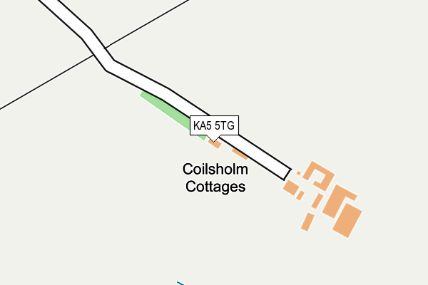 KA5 5TG map - OS OpenMap – Local (Ordnance Survey) KA5 5TG map - OS OpenMap – Local (Ordnance Survey)