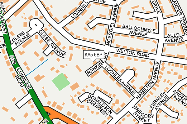 KA5 6BP map - OS OpenMap – Local (Ordnance Survey) KA5 6BP map - OS OpenMap – Local (Ordnance Survey)