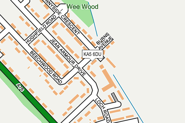 KA5 6DU map - OS OpenMap – Local (Ordnance Survey) KA5 6DU map - OS OpenMap – Local (Ordnance Survey)