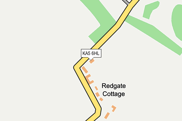 KA5 6HL map - OS OpenMap – Local (Ordnance Survey) KA5 6HL map - OS OpenMap – Local (Ordnance Survey)
