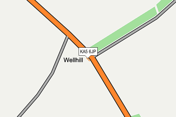 KA5 6JP map - OS OpenMap – Local (Ordnance Survey) KA5 6JP map - OS OpenMap – Local (Ordnance Survey)