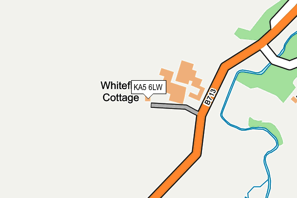 KA5 6LW map - OS OpenMap – Local (Ordnance Survey) KA5 6LW map - OS OpenMap – Local (Ordnance Survey)