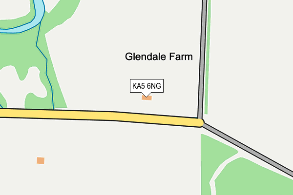 KA5 6NG map - OS OpenMap – Local (Ordnance Survey) KA5 6NG map - OS OpenMap – Local (Ordnance Survey)