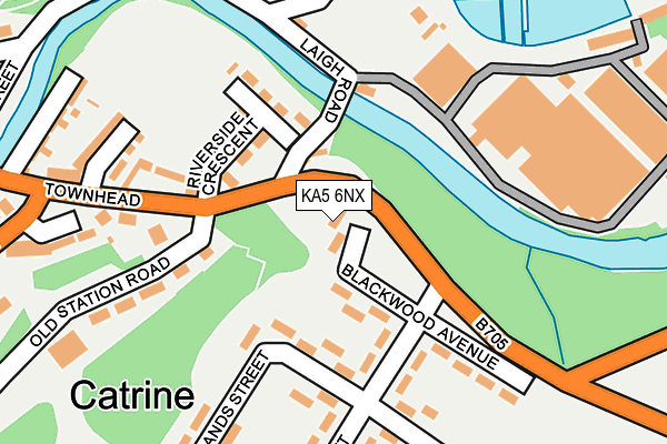 KA5 6NX map - OS OpenMap – Local (Ordnance Survey) KA5 6NX map - OS OpenMap – Local (Ordnance Survey)