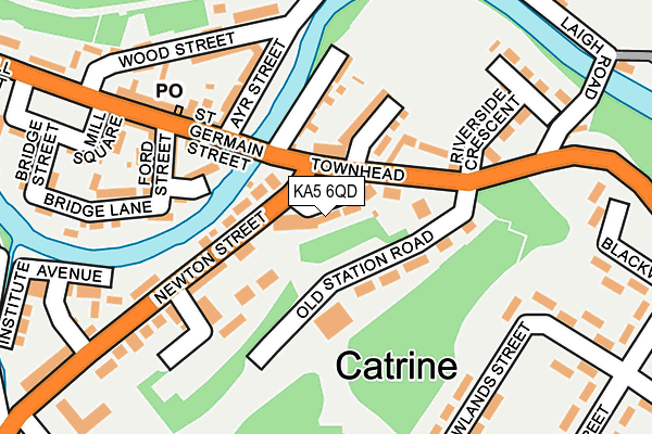 KA5 6QD map - OS OpenMap – Local (Ordnance Survey) KA5 6QD map - OS OpenMap – Local (Ordnance Survey)