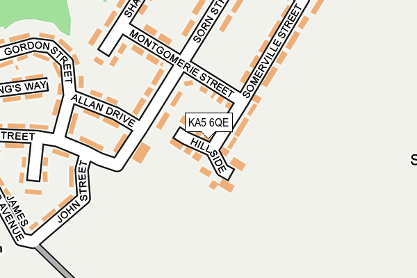 KA5 6QE map - OS OpenMap – Local (Ordnance Survey) KA5 6QE map - OS OpenMap – Local (Ordnance Survey)