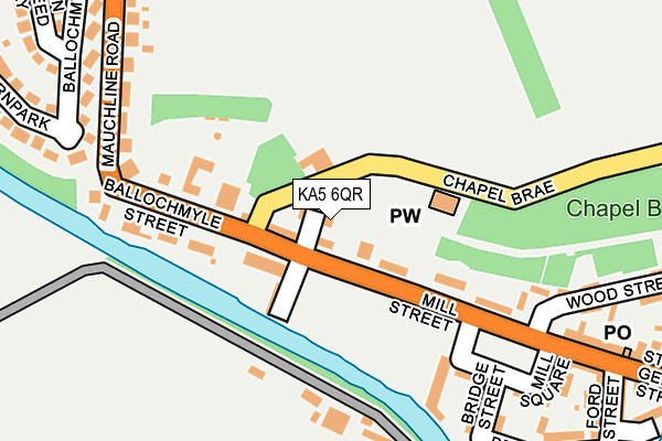 KA5 6QR map - OS OpenMap – Local (Ordnance Survey)