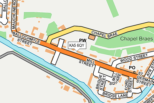 KA5 6QY map - OS OpenMap – Local (Ordnance Survey) KA5 6QY map - OS OpenMap – Local (Ordnance Survey)