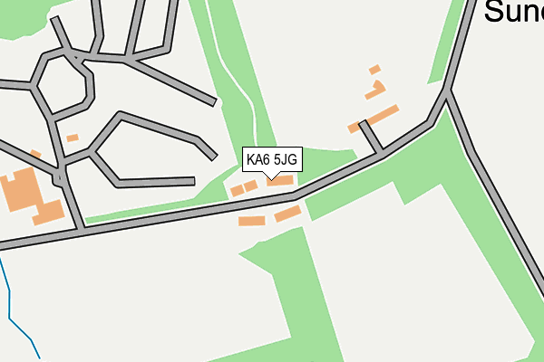 KA6 5JG map - OS OpenMap – Local (Ordnance Survey) KA6 5JG map - OS OpenMap – Local (Ordnance Survey)