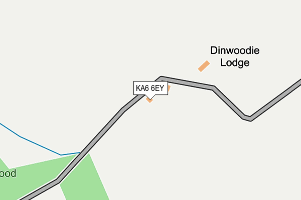 KA6 6EY map - OS OpenMap – Local (Ordnance Survey) KA6 6EY map - OS OpenMap – Local (Ordnance Survey)