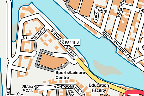 KA7 1HB map - OS OpenMap – Local (Ordnance Survey) KA7 1HB map - OS OpenMap – Local (Ordnance Survey)