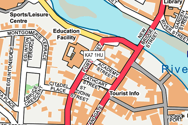 KA7 1HU map - OS OpenMap – Local (Ordnance Survey) KA7 1HU map - OS OpenMap – Local (Ordnance Survey)