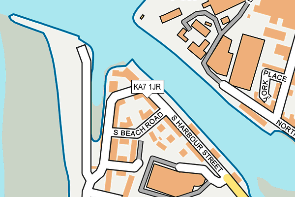KA7 1JR map - OS OpenMap – Local (Ordnance Survey) KA7 1JR map - OS OpenMap – Local (Ordnance Survey)