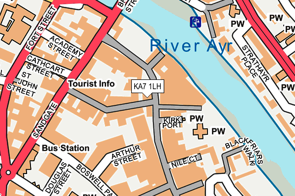 KA7 1LH map - OS OpenMap – Local (Ordnance Survey) KA7 1LH map - OS OpenMap – Local (Ordnance Survey)
