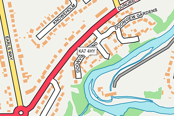 KA7 4HY maps, stats, and open data